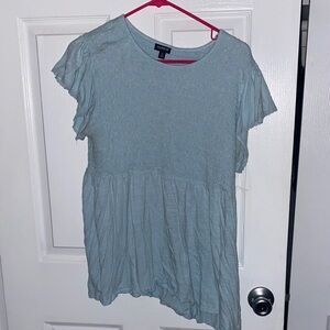 Torrid Soft Blue Blouse